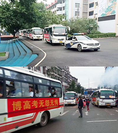 E:2023.66.6【学“富”五车  喜气“临”门】腾博汇游戏官方网站运业送考专车发动！官网20230606-02-蓬溪.jpg