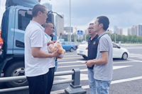 E:2023.77.27【助力大运】物流抵离部迎来小岑岭，，，，，，，，大运会物流运输井然有序官网20230727-01-05.jpg