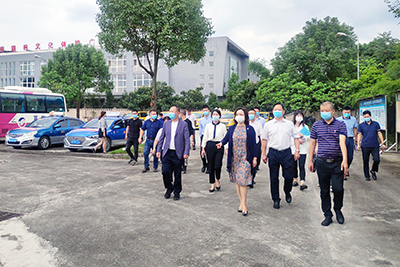 绵阳市副市长蒋丽英深入北川公司督导疫情防控转运事情