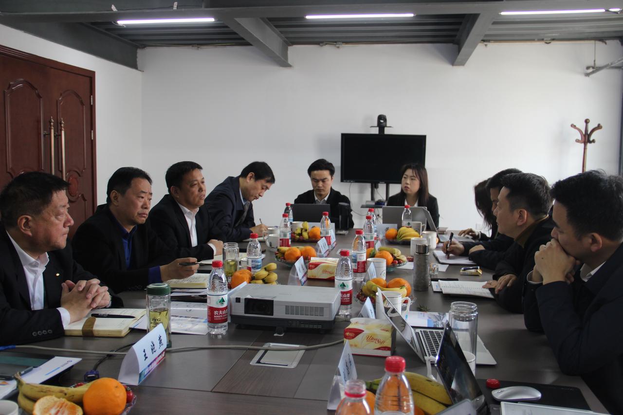 腾博汇游戏官方网站运业赴冀运集团股份有限公司考察交流